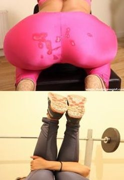 TheBigAssGirl – Cum On Clothes, Ass and Face